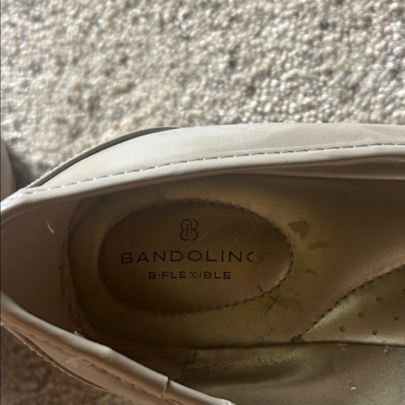 Women's Cream Ballet wedge - Picture 2 of 4